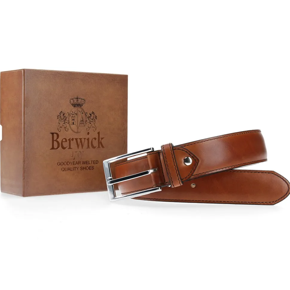 Berwick 1707 Belts^CI1605-K4 VEGANO TAN