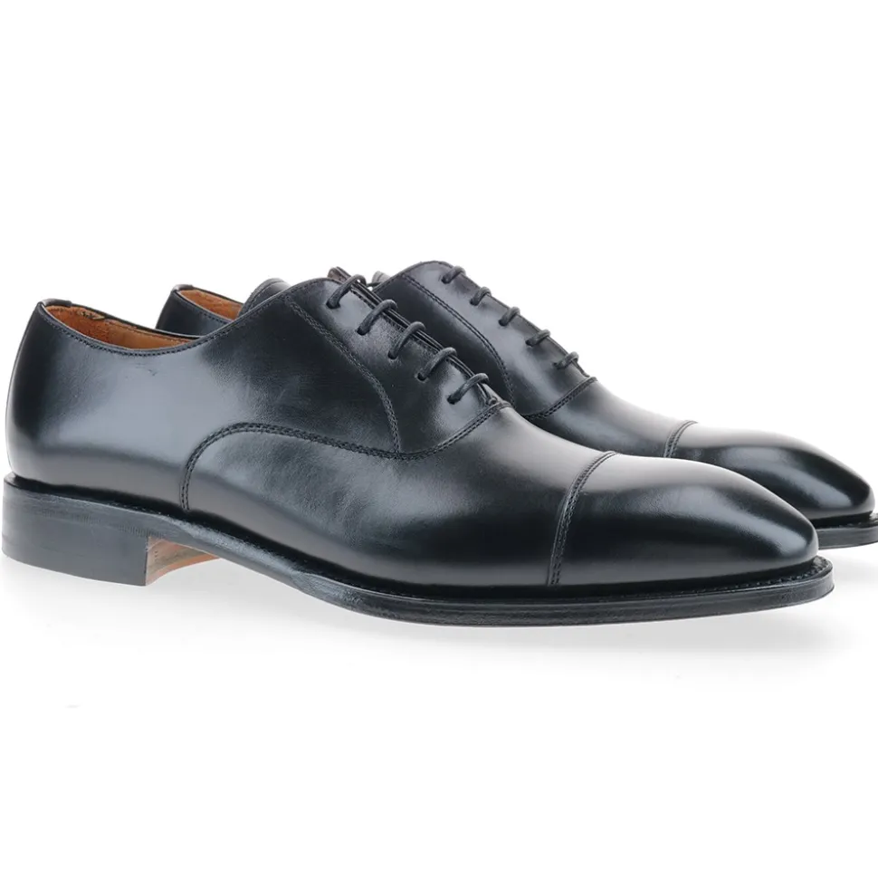 Berwick 1707 Oxford^5217-K1 BOX CALF SCHWARZ