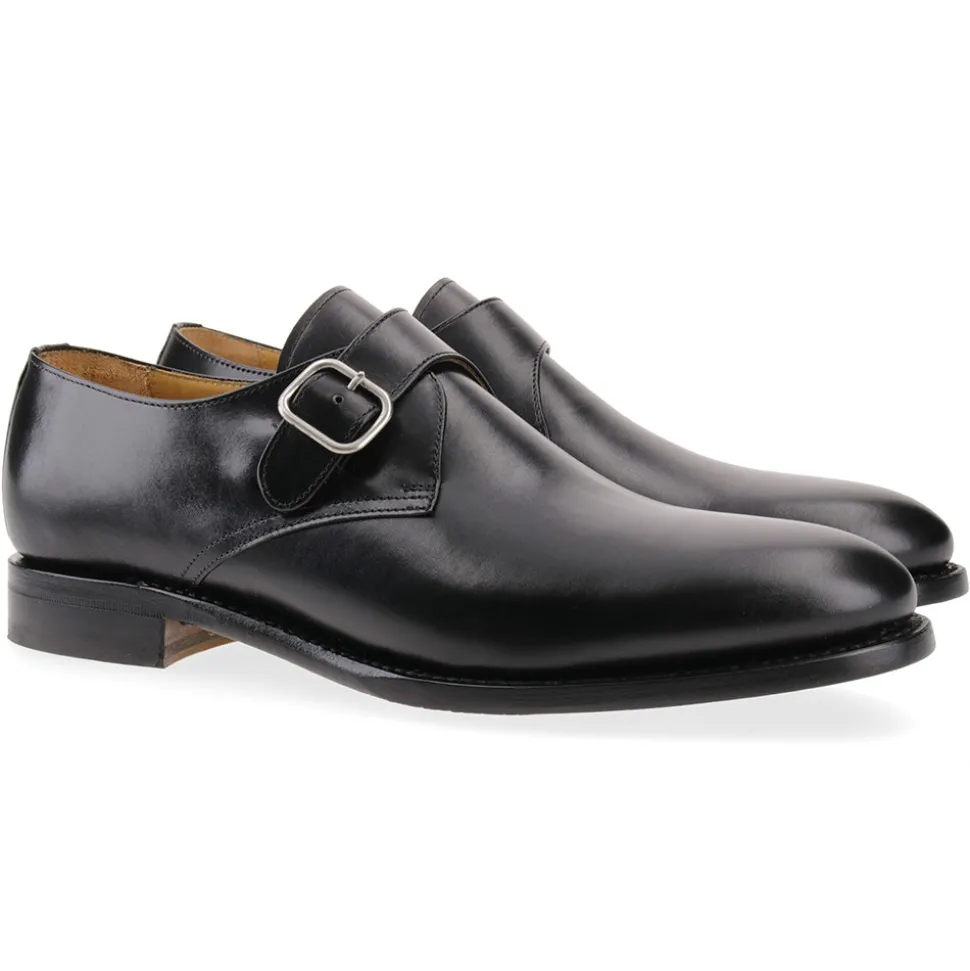 Berwick 1707 Monk^3017-K1 BOX CALF SCHWARZ