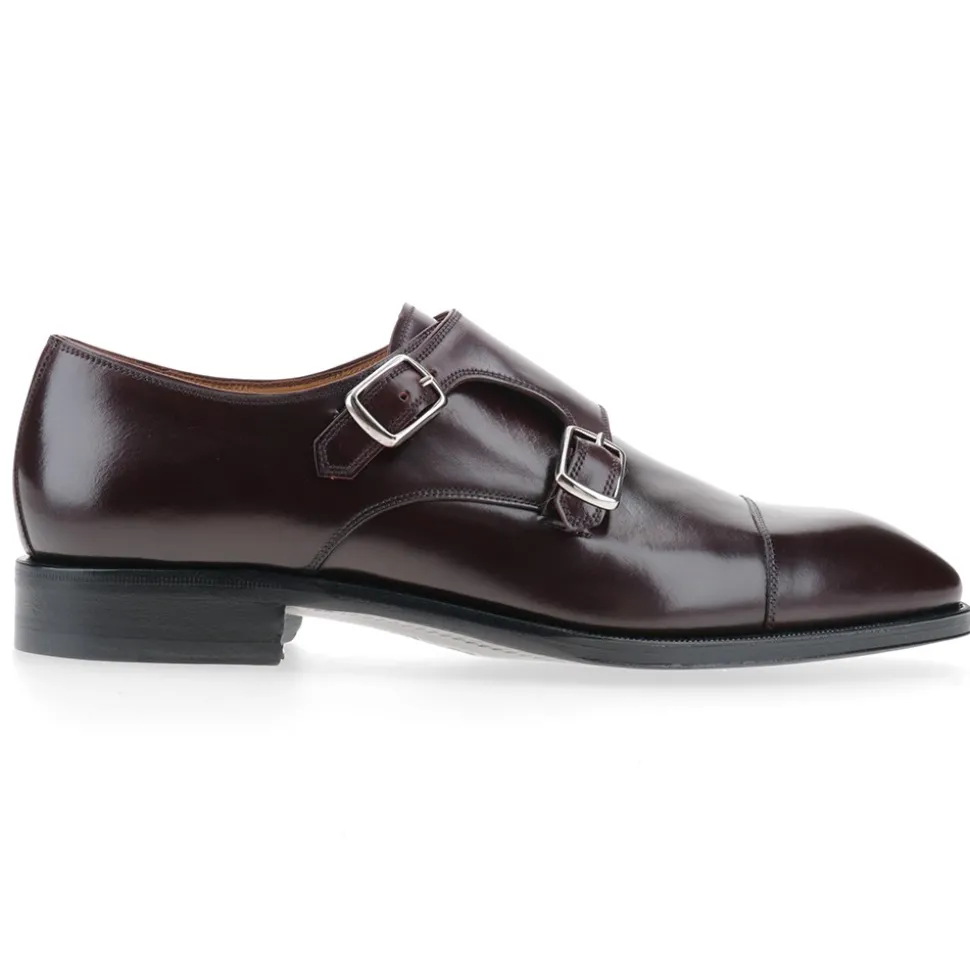 Berwick 1707 Monk | Shell Cordovan^5218-KP4 CORDOVAN RED BROWN