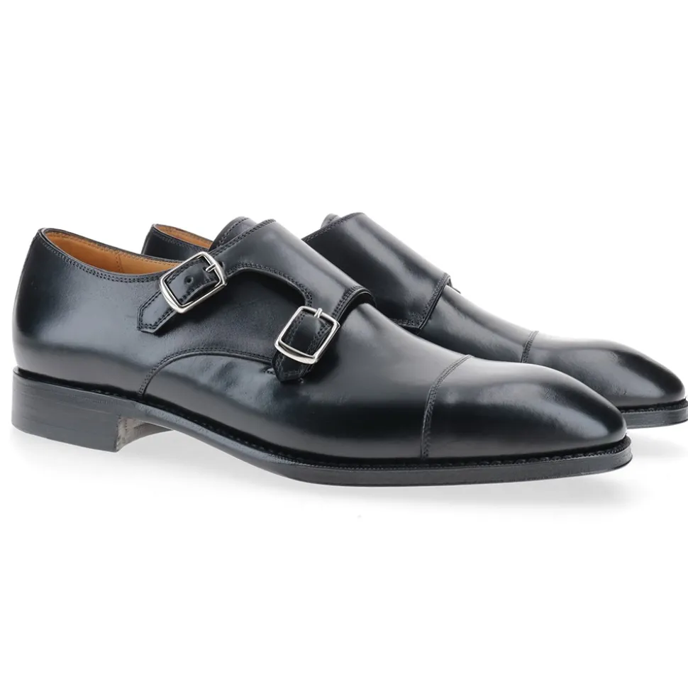 Berwick 1707 Monk | Shell Cordovan^5218-KP3 CORDOVAN SCHWARZ