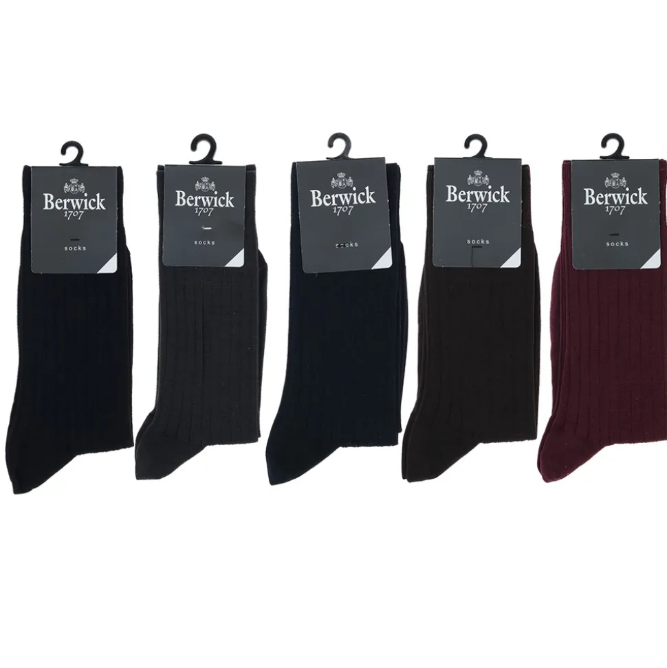 Herren Berwick 1707 Herrensocken^9964 SOMMER SOCKEN - BLAU