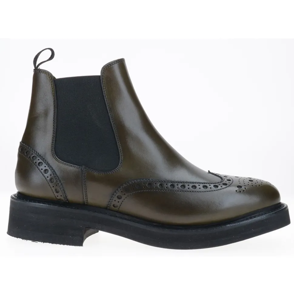 Berwick 1707 Ankle Boots^123-T02 BOX CALF GRÜN