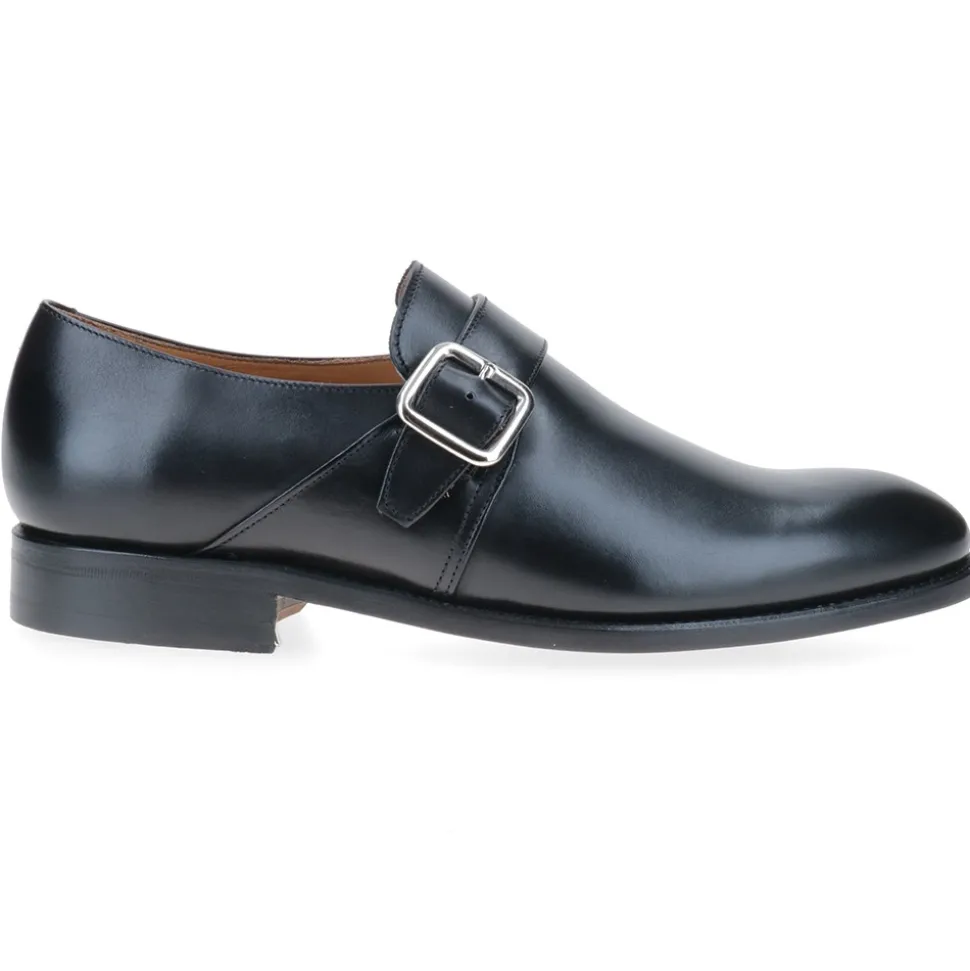 Berwick 1707 Monk^6832-T04 BOX CALF SCHWARZ