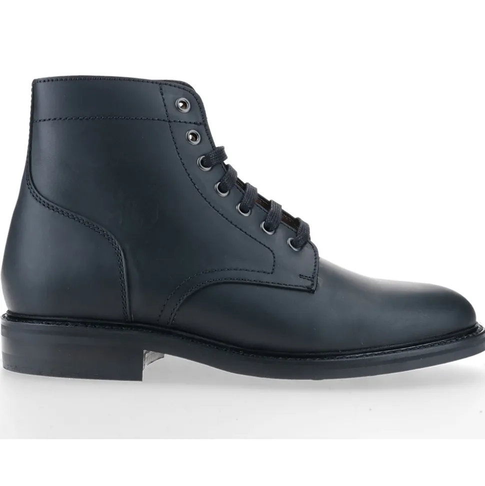 Berwick 1707 Ankle Boots^561-T03 BOX CRAZY RUSTIK SCHWARZ