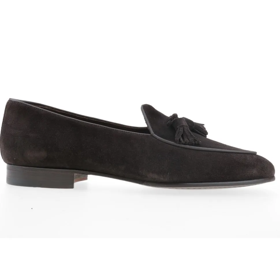 Berwick 1707 Loafer | Blake Stitch^4951-T05 REPELLO CALF DARK PEAT