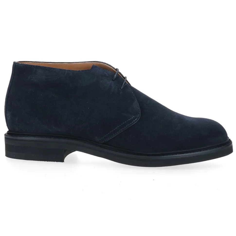 Berwick 1707 Ankle Boots^635-T02 REPELLO CALF MARINE